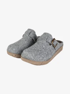 Inblu Pantofole donna in feltro con fibbia