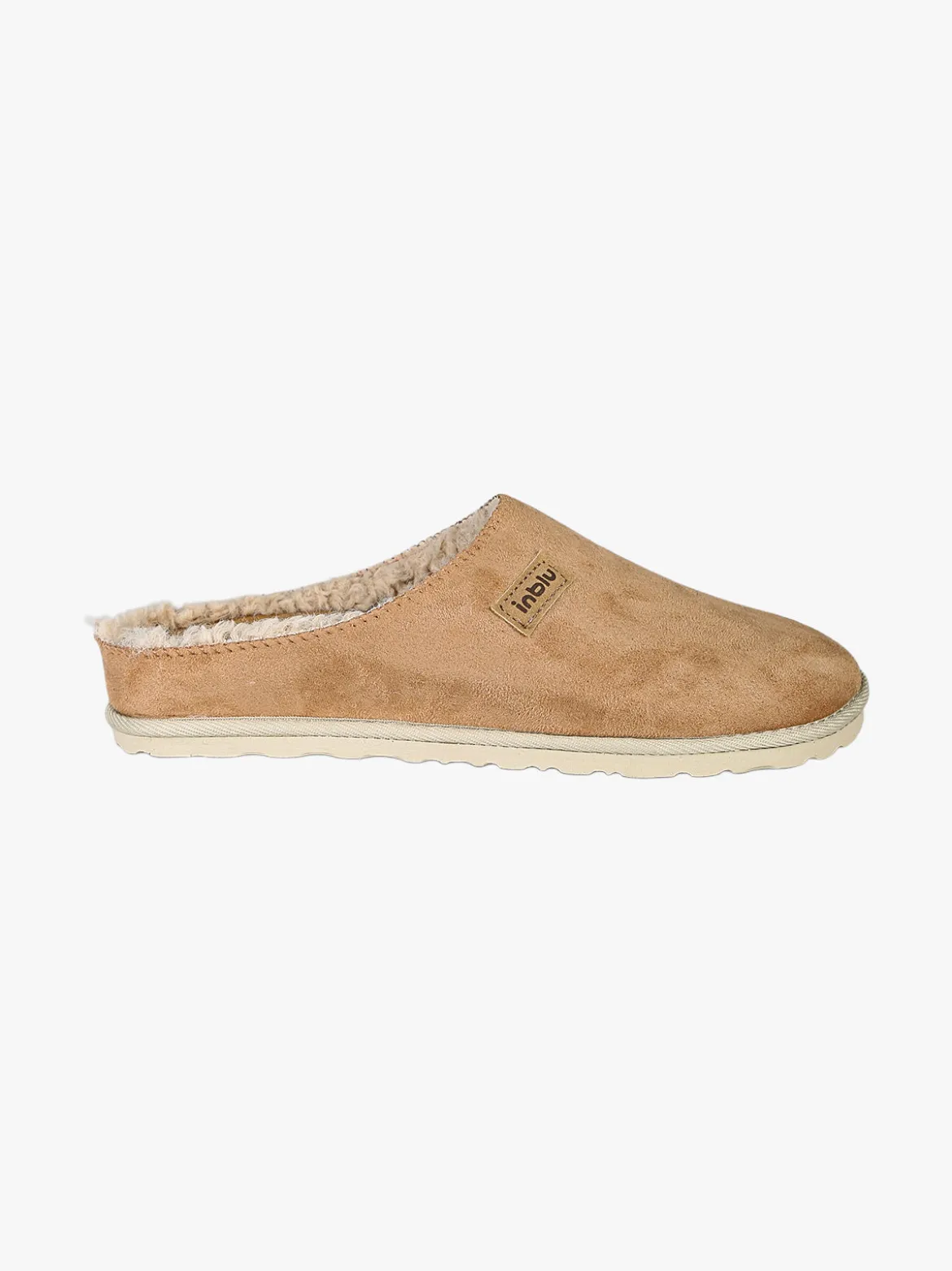 Inblu Pantofole donna invernali scamosciate - cammello