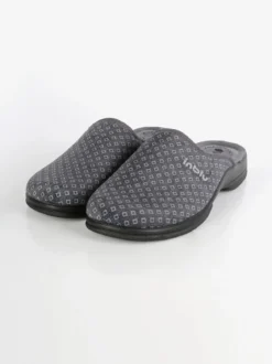 Inblu Pantofole uomo in tessuto scamosciato