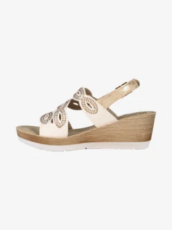Inblu Sandali da donna con zeppa e strass