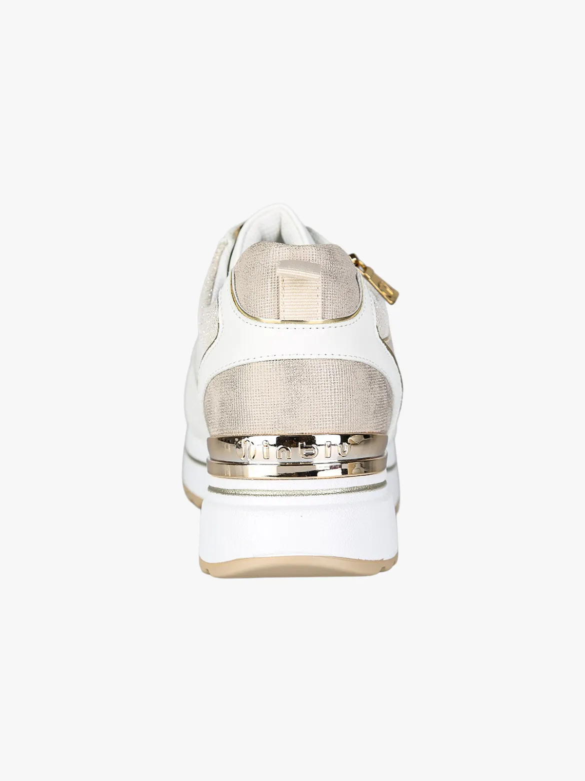 Inblu Sneakers donna con platform - bianco