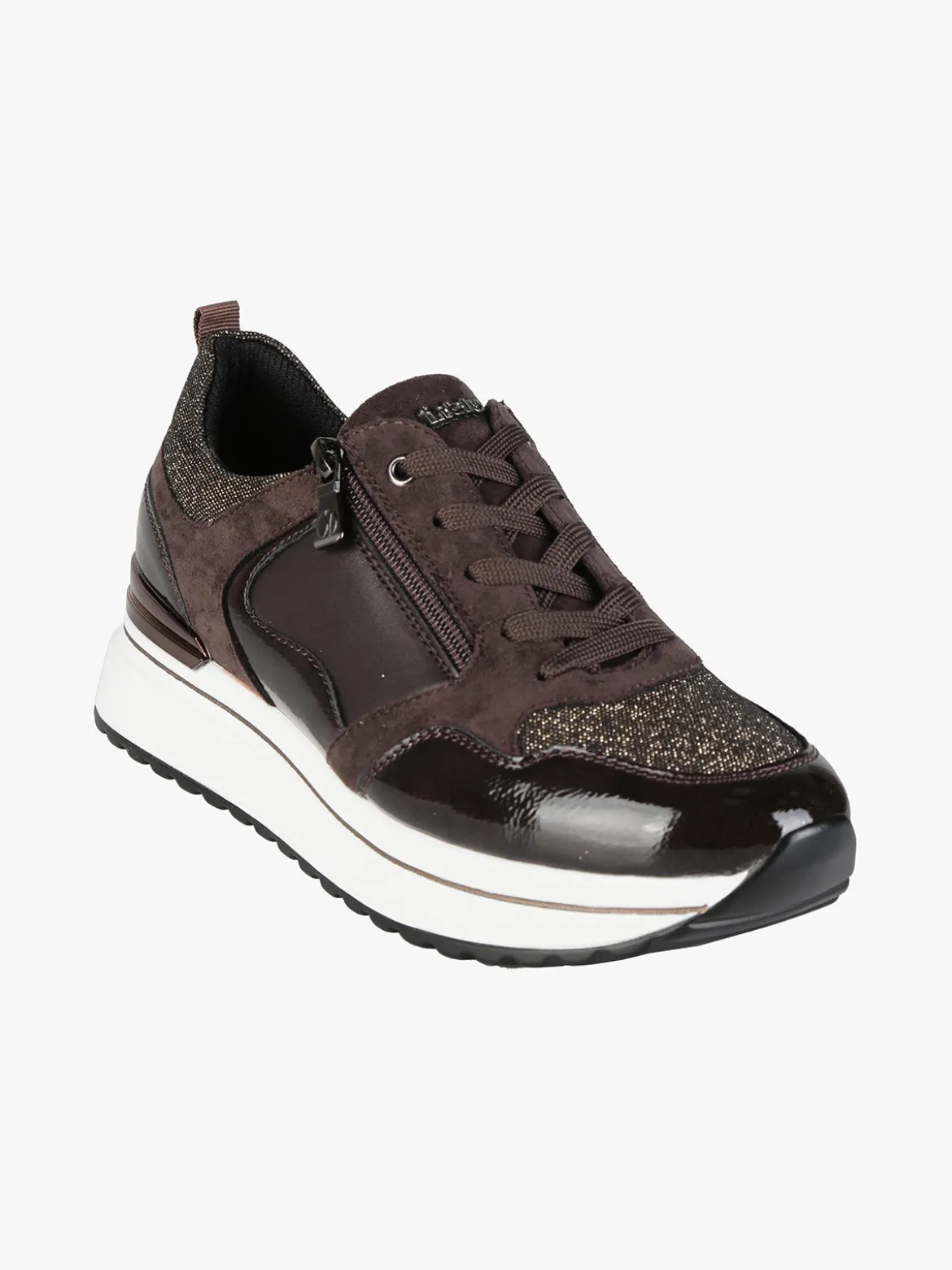 Inblu Sneakers donna lurex con platform