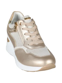 Inblu Sneakers donna stringate con zeppa e zip