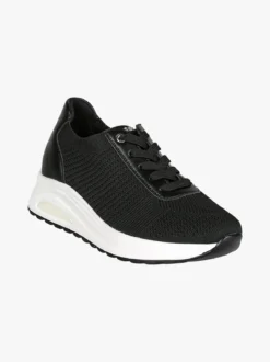 Inblu Sneakers sportive da donna in maglia con air - nero