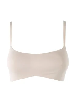 Infiore Brassiere in cotone con profili termosaldati COPPA B - sabbia