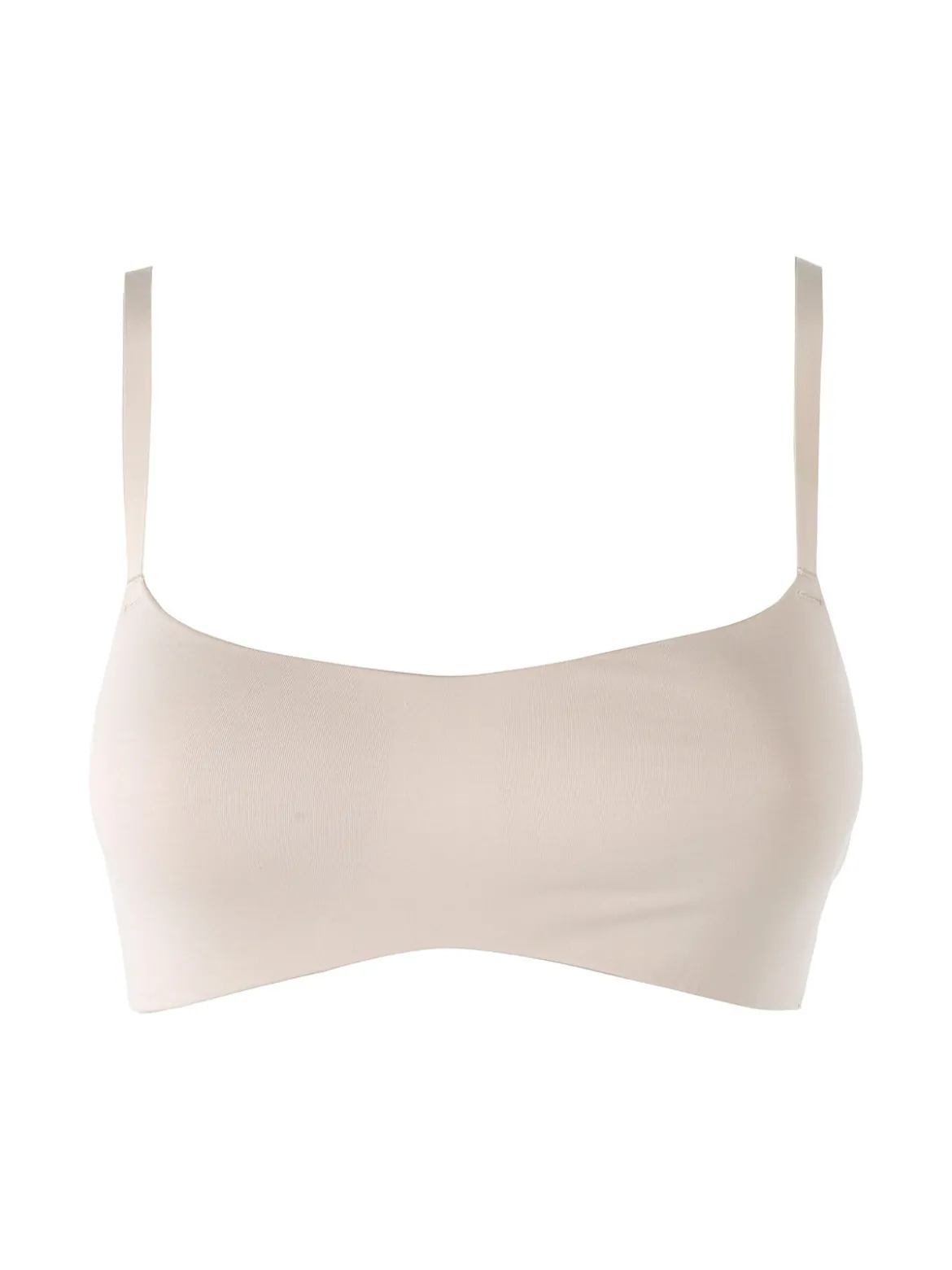 Infiore Brassiere in cotone con profili termosaldati COPPA B - sabbia