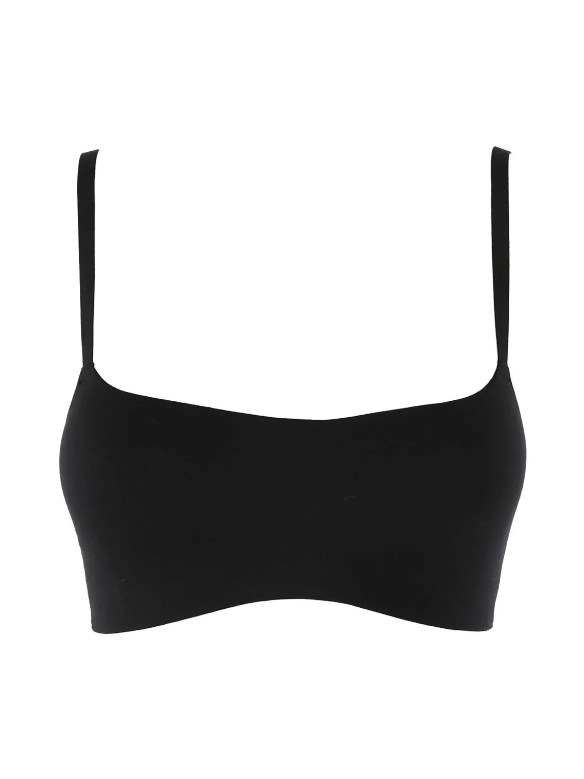 Infiore Brassiere in cotone con profili termosaldati COPPA B - nero