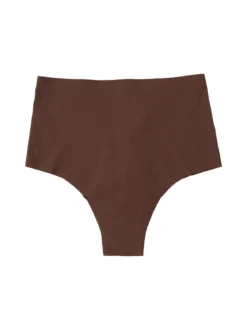Infiore MICRO FIT 02707 Brasiliana a vita alta in microfibra - moro