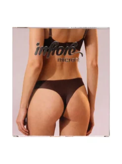 Infiore MICROFIT 02706 Brasiliana mini in microfibra - moro