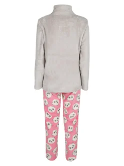 Infiore Pigiama donna in coral con stampa panda