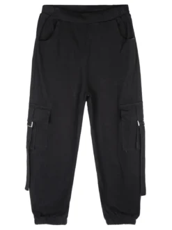 Injuly Completo 2 pezzi da bambina maglietta + pantaloni con tasconi
