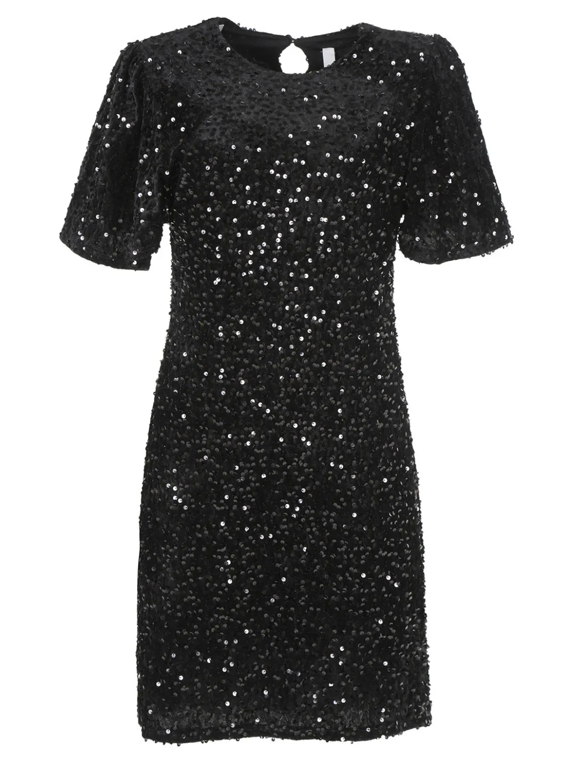 Insta Firenze Abito donna a maniche corte con paillettes