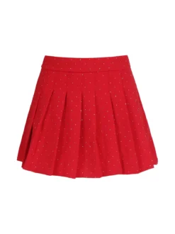 Insta Firenze Gonna a pantalone da donna con pieghe e strass