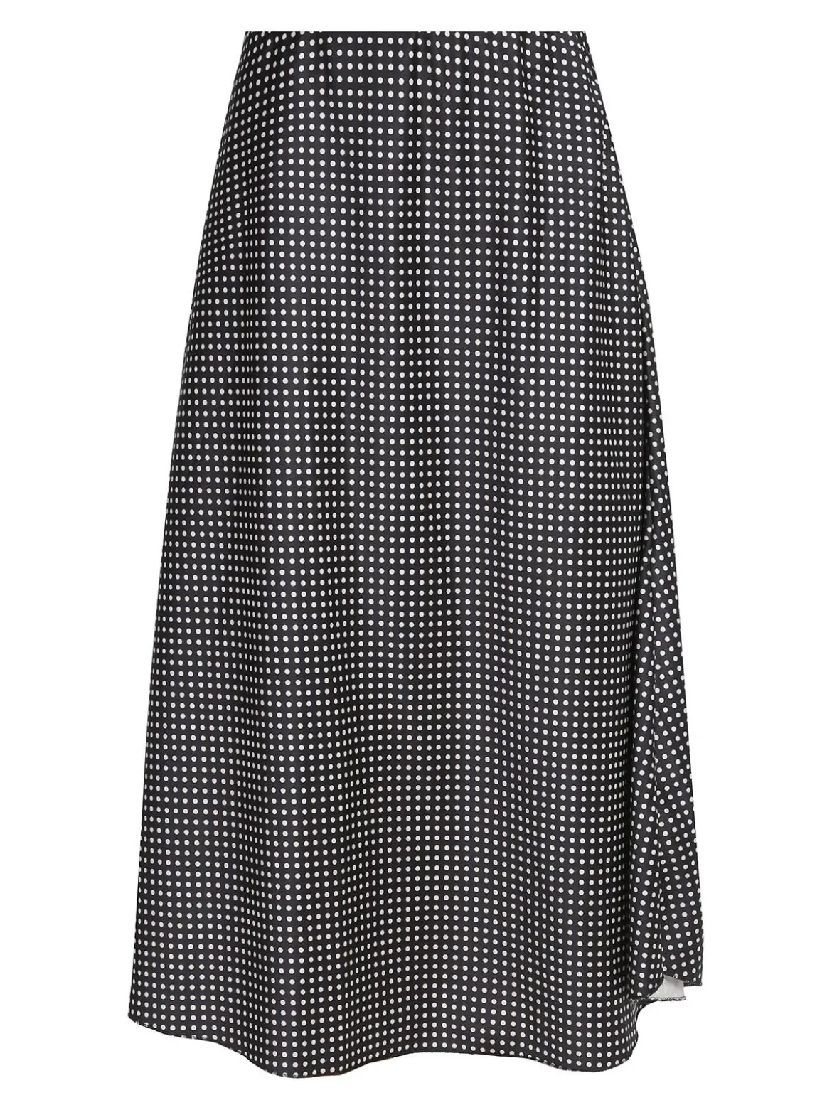 Insta Firenze Gonna midi donna a pois - nero