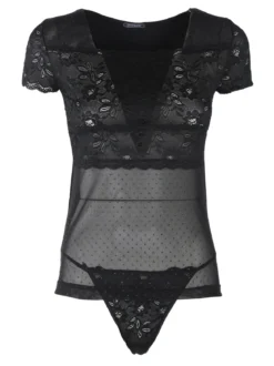 Intimami Coordinato intimo donna con top in tulle e tanga