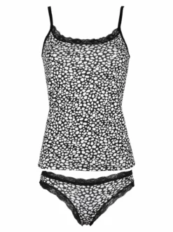 Intimami Coordinato intimo donna top+slip pizzo