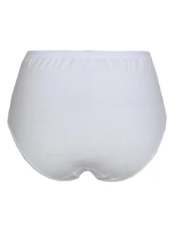 Intimami Culotte bianche in cotone con pizzo