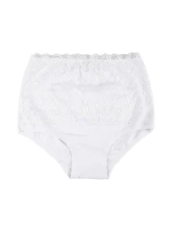 Intimami Culotte donna in cotone con pizzo