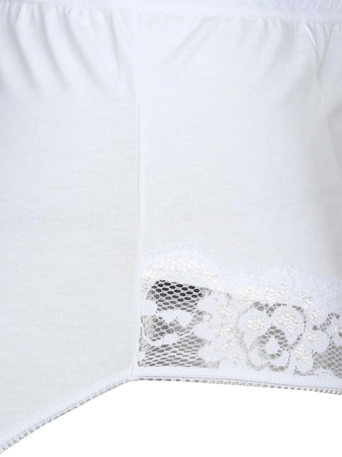 Intimami Culotte in cotone con pizzo