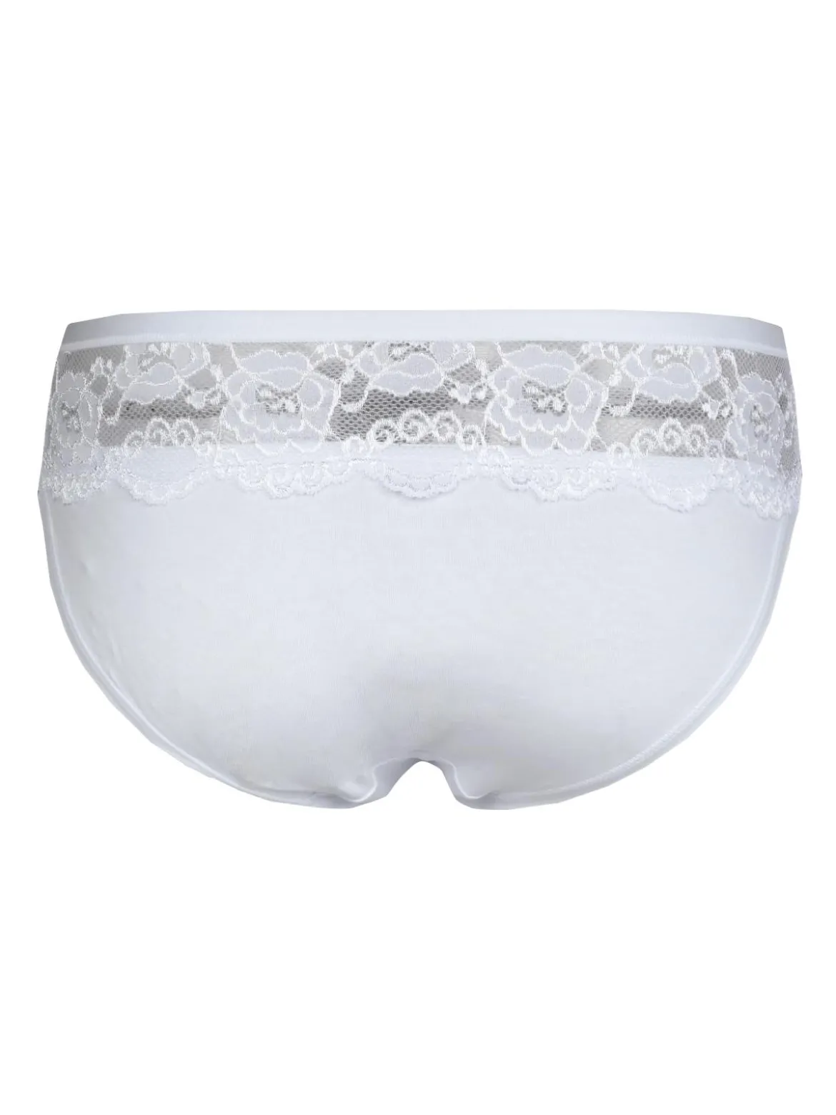 Intimami Slip in cotone con pizzo