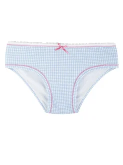 Intimy Girl Slip bambina con stampa quadretti