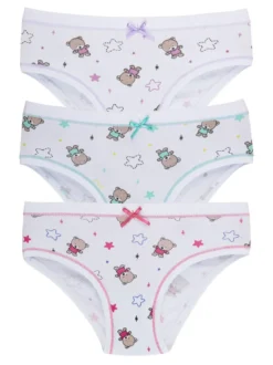 Intimy Girl Slip bambina in cotone Confezione 3 pezzi