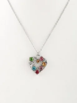 Italian Style Collana donna con ciondolo cuore