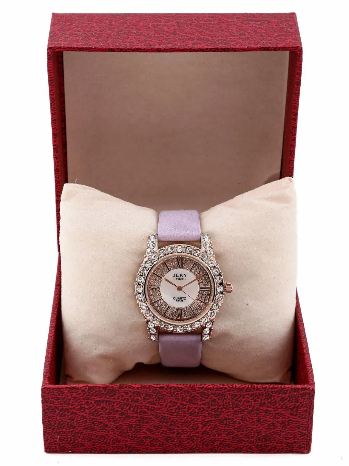 Jcky Orologio da polso con strass