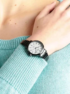 Jcky Orologio da polso donna con cinturino elastico
