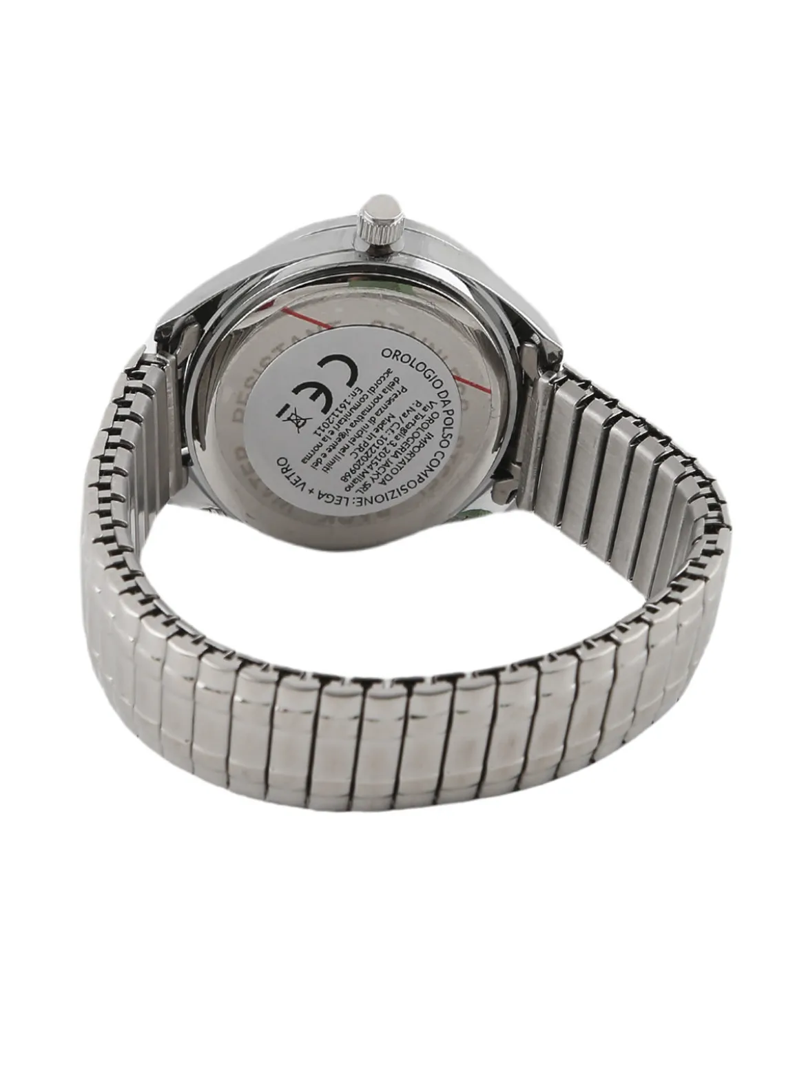Jcky Orologio da polso donna con cinturino elastico