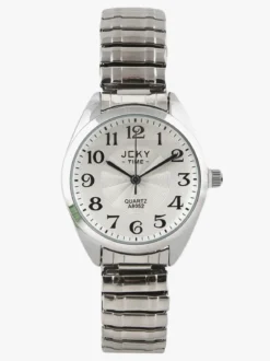 Jcky Orologio da polso donna con cinturino elastico