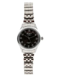 Jcky Orologio da polso donna con cinturino elastico