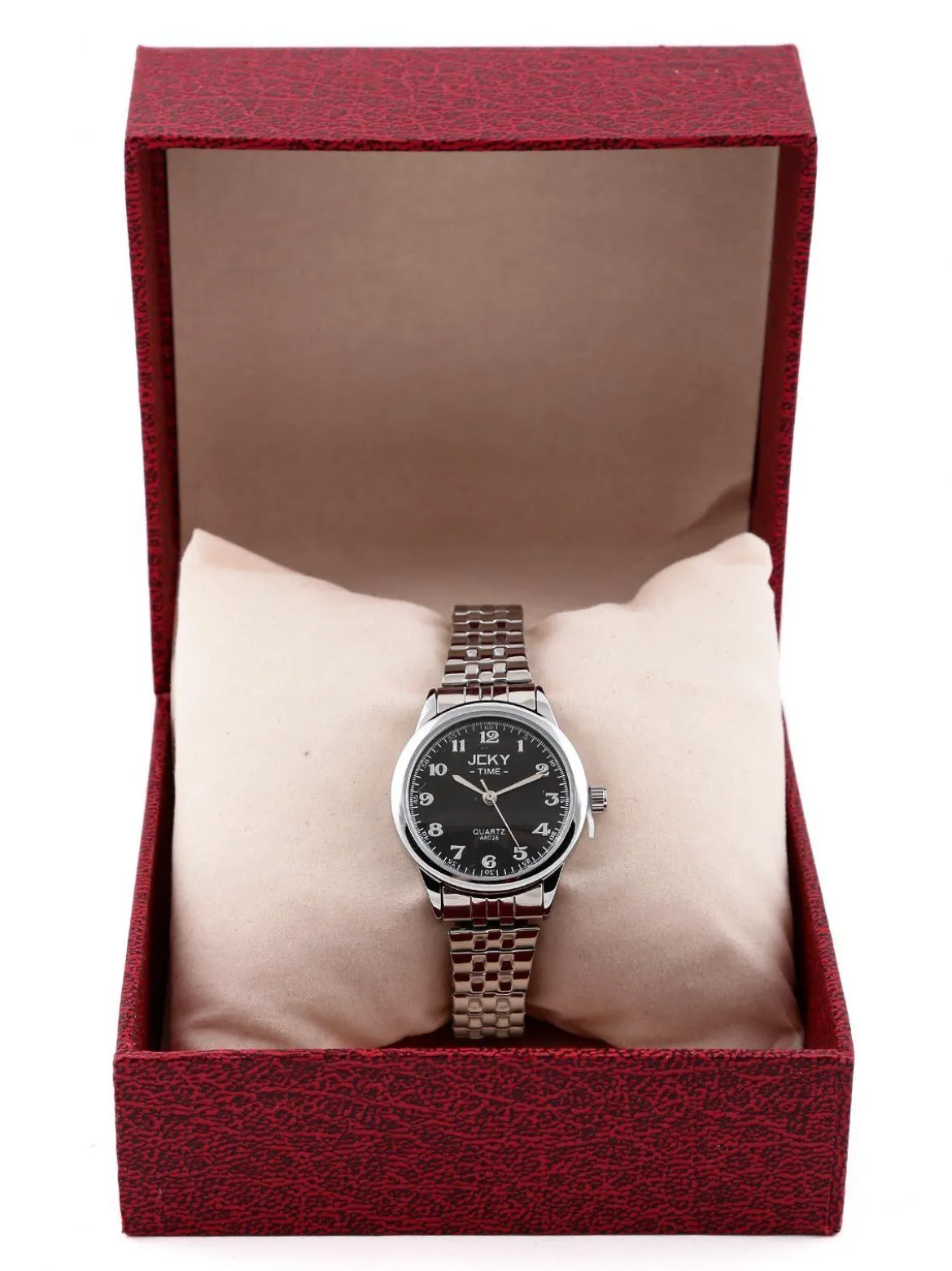 Jcky Orologio da polso donna con cinturino elastico