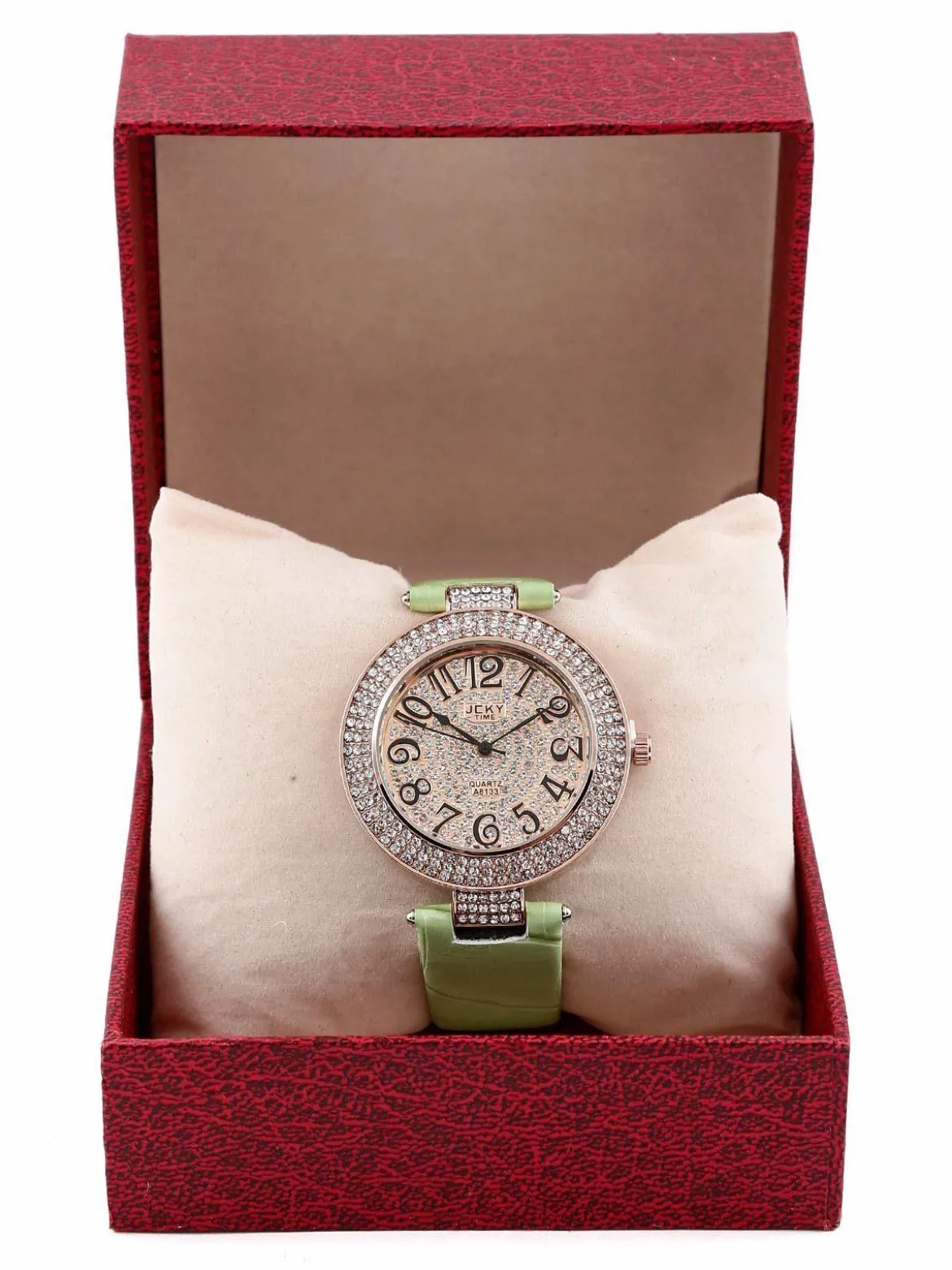 Jcky Orologio da polso donna con strass