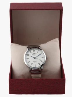 Jcky Orologio da polso uomo con cinturino elastico