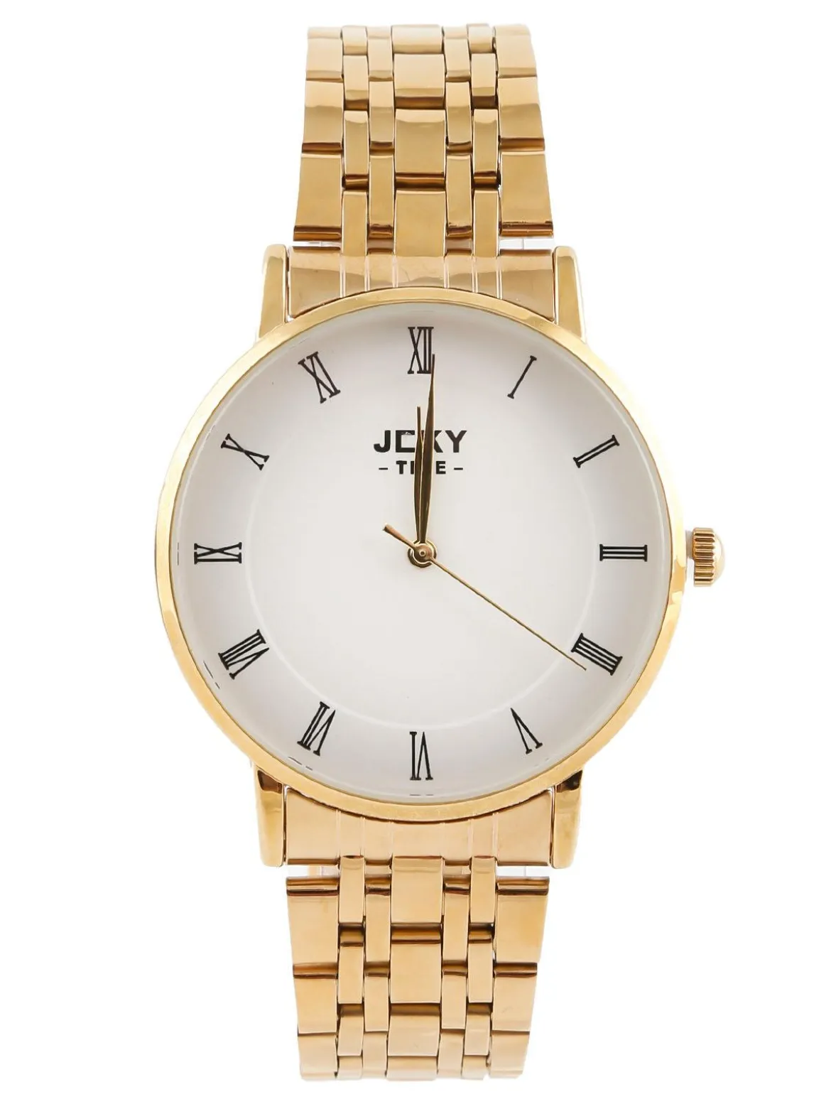 Jcky Orologio uomo da polso con cinturino in acciaio