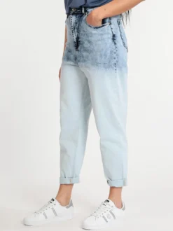 Jeans Louise Francoise Jeans donna carrot fit cavallo bassobolla