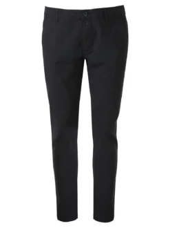 Jeans Yesed Pantaloni da uomo slim fit in cotone con stampa texture - nero