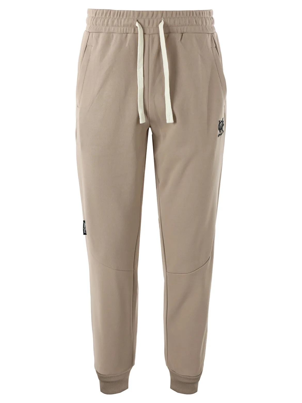 Jeans Yesed Pantaloni sportivi da uomo con coulisse e polsini - khaki