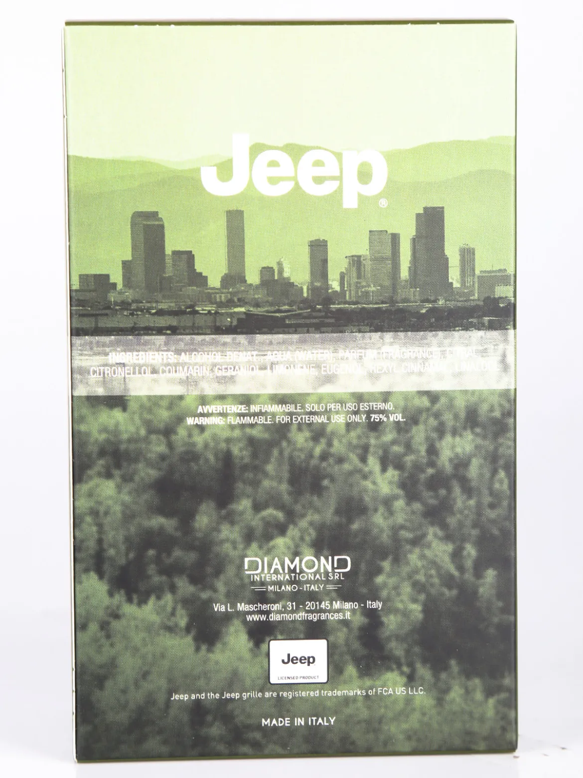 Jeep Adventure 100 ml Eau de toilette uomo