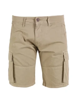 Johnny Looper Bermuda cargo da uomo in cotone