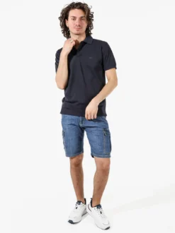 Johnny Looper Bermuda da uomo cargo slim fit - jeans