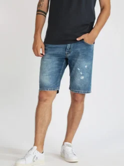 Johnny Looper Bermuda in jeans uomo