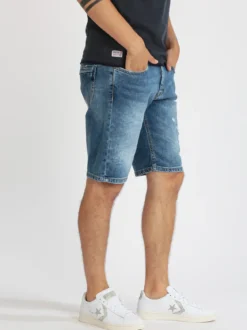 Johnny Looper Bermuda in jeans uomo