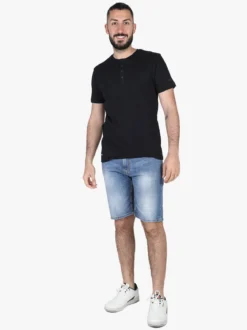 Johnny Looper Bermuda uomo in jeans regular fit