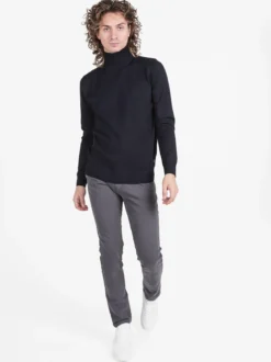 Johnny Looper Dolcevita da uomo in maglia