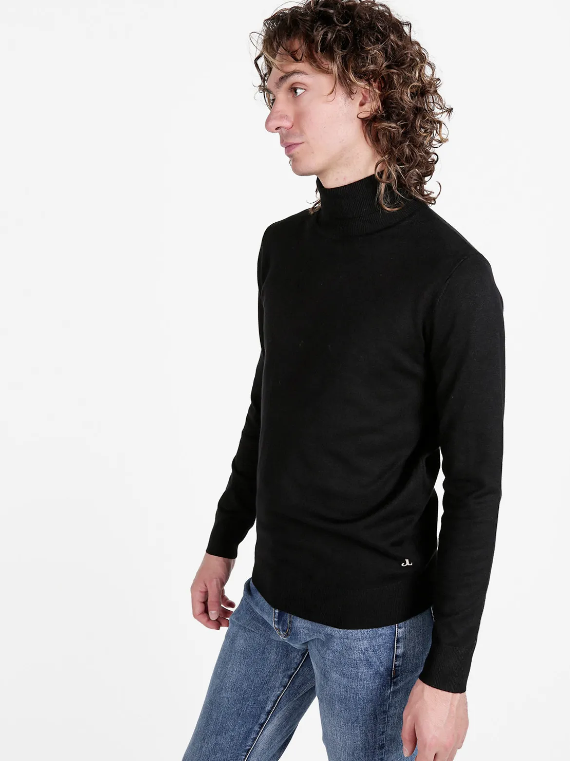 Johnny Looper Dolcevita da uomo in maglia