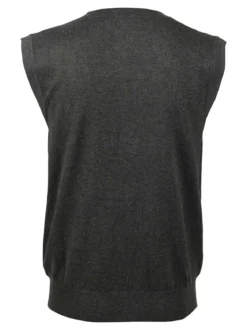 Johnny Looper Gilet uomo in maglia con bottoni