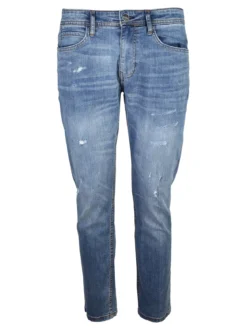 Johnny Looper Jeans da uomo slim fit con strappi