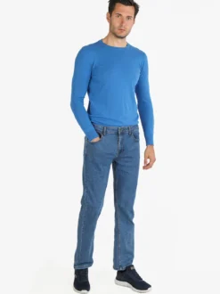 Johnny Looper Maglia girocollo da uomo in cotone